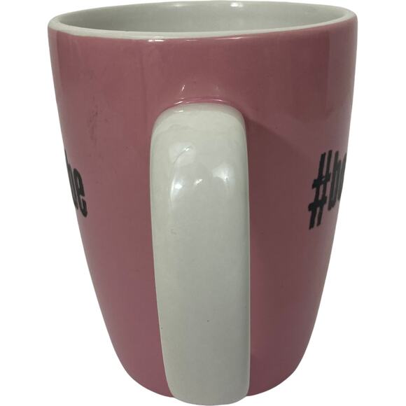 Boss babe pink coffee cup #bossbabe black graphic mug, entrepreneur gift - Picture 3 of 7